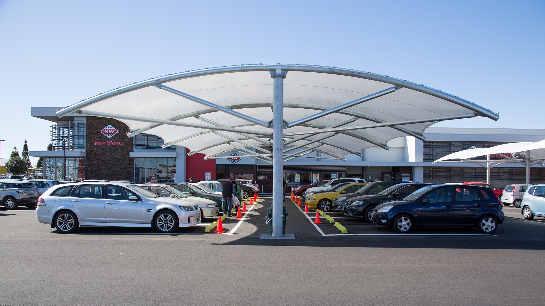 FRP Car Parking Shade